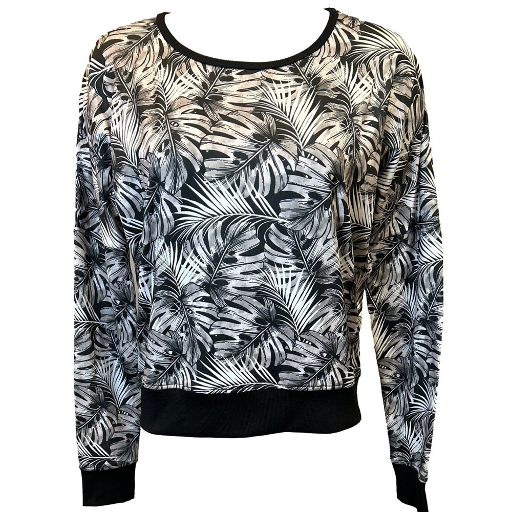 Nikita Leaf Print Top/Small